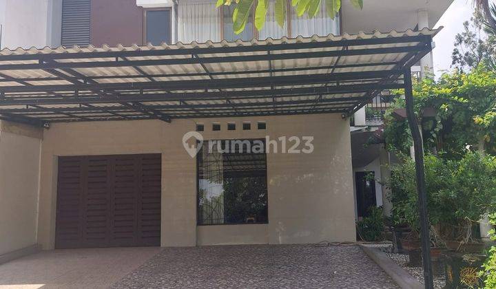 Rumah Siap Huni Semi Furnished View Danau di Cluster Serenade 1