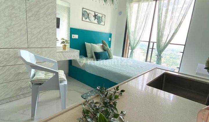 Dijual Apartmen Sky House Bsd Siap Huni View Gunung 2