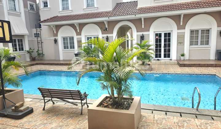 Dijual Rumah Lantai Marmer di Alesha House Vanya Park Bsd Dp