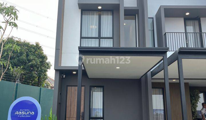 Rumah Minimalis 2 Lantai Lokasi Strategis Seberang Pintu Tol di Alam Sutera 2 1