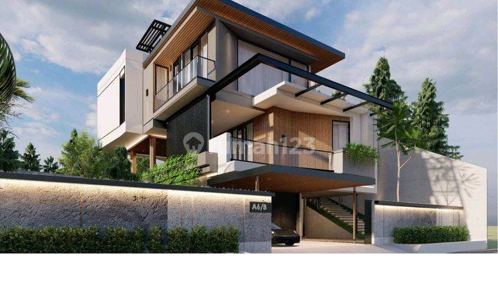 Rumah 3 Lantai Brand New Full Marmer di Alam Sutera Tangerang 1