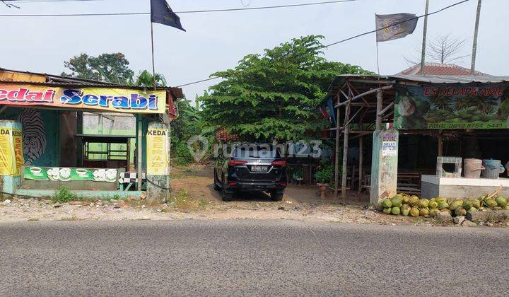 Kavling Bagus Pinggir Jalan Raya Strategis di Tapos 1