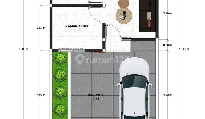 Rumah Murah Di Jogja SHM 15 Menit Kampus Umy Rs Pku 2