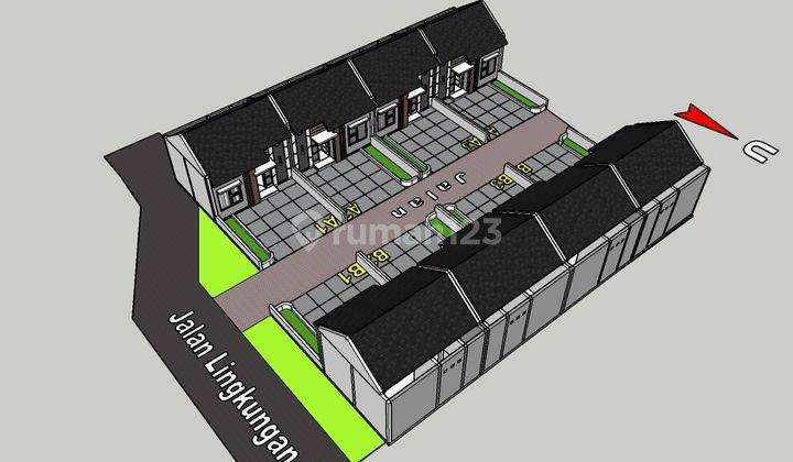 Rumah Murah Di Jogja SHM 15 Menit Kampus Umy Rs Pku 6