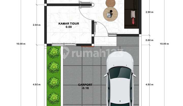 Dijual Rumah SHM Di Surobayan Jogja Akses Mudah  2