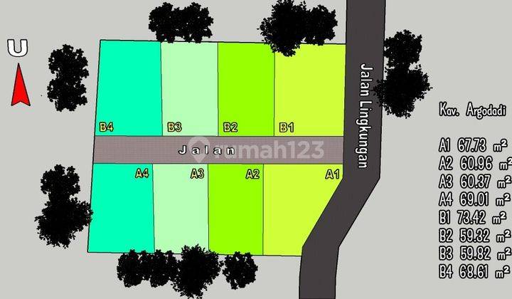 Dijual Rumah SHM Di Surobayan Jogja Akses Mudah  4