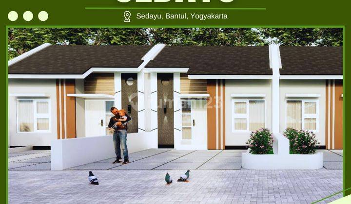 RUMAH DI SEDAYU JOGJA MINIMALIS TERMURAHDEKAT MASJID TK SD 2