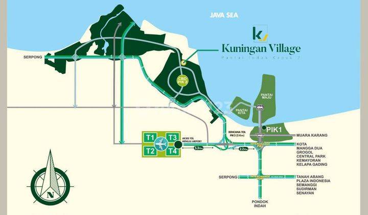 Perumahan Kuningan Village Pik 2 2