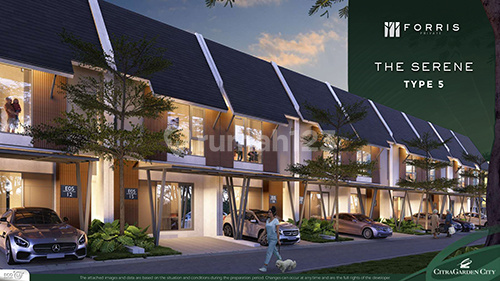 Rumah Hoek New Cluster Forris Private, Citra Garden City Rumah Hoek New Cluster Forris Private, Citra Garden City