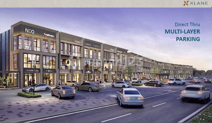 Ruko Xlane 3 Lantai Mozia Bsd City