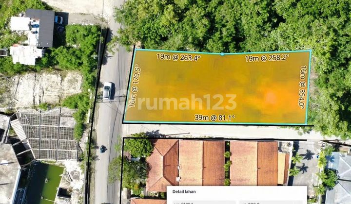 Commercial Land in the Padang-Padang / Labuan Sait Tourism Area, Uluwatu