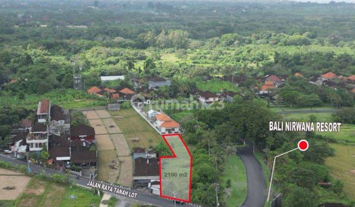 Prime Land For Sale On Main Road In Tanah Lot , Tabanan. 2