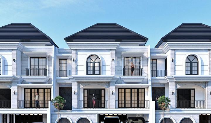Rumah Modern 3 Lantai di Jalan Utama Tukad Pakerisan, Denpasar Selatan