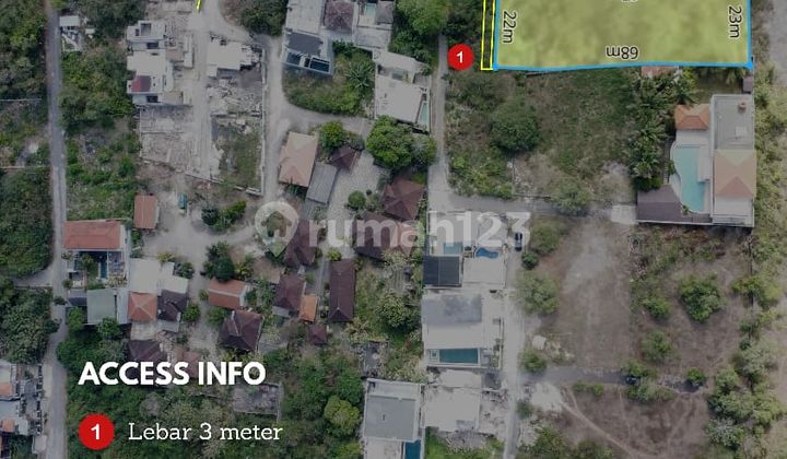 14 ara Tanah Cantik di Ungasan cocok untuk Investasi 14 ara Tanah Cantik di Ungasan cocok untuk Investasi