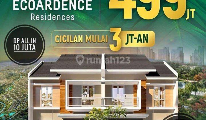 Promo DP 10jt Best Masterpiece Rumah Paradise Serpong City 15 Mnt Tol BSD 1