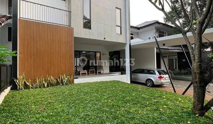 Cipete Rumah Baru Konsep Modern Furnished With Pool Sangat Cantik 1