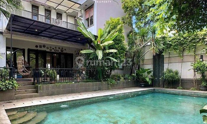 Rumah Lebak Bulus T 474 B 664 Dalam Townhouse Dekat Mrt Mall Rsud 1