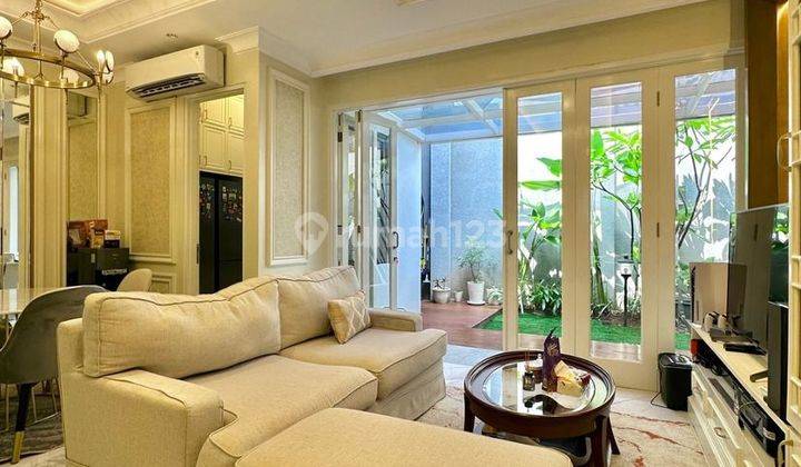 Rumah Lebak Bulus Townhouse Semi Furnish Cantik Siap Huni  1