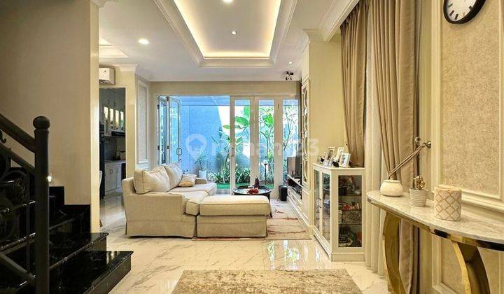 Rumah Lebak Bulus Townhouse Semi Furnish Cantik Siap Huni  2