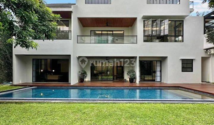 Rumah Kebayoran Baru Brand New Renov Full Furnish Lokasi Tenang 1