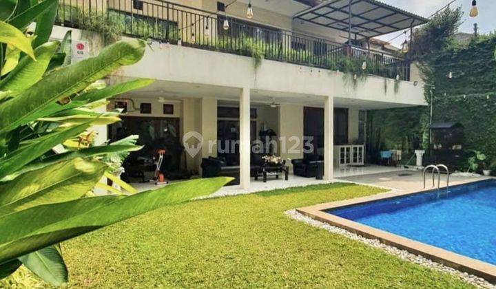 Rumah Cirendeu Dalam Komplek Siap Huni Pool Dan Taman Luas T 490 1