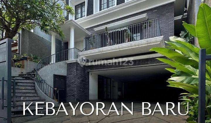 Rumah Kebayoran Baru Dekat Senopati Scbd Siap Huni Premium Area 1