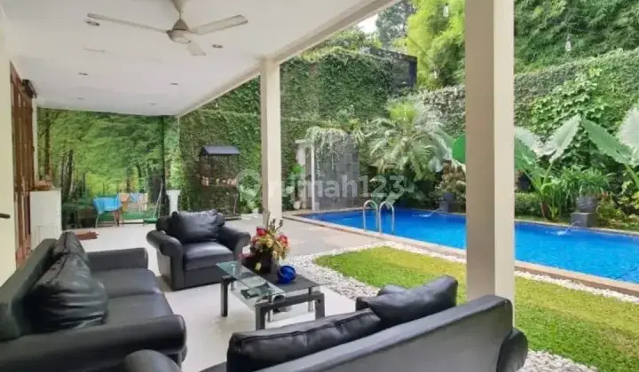 Rumah Cirendeu Murah Dalam Komplek Siap Huni Pool Taman Luas 2