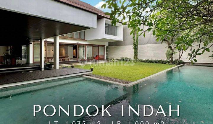 Rumah Pondok Indah Villa Tropis Mewah By Andra Matin Semi Furnish 1