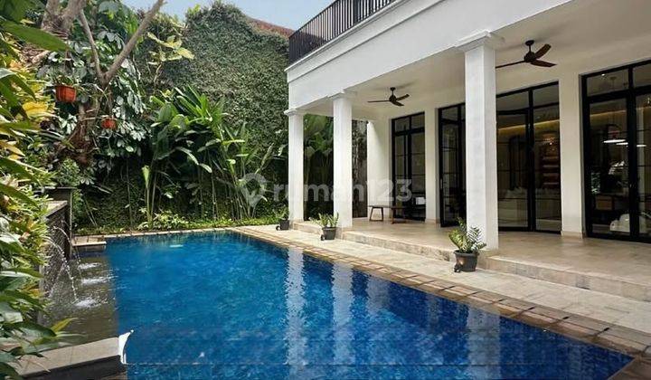 Murah Rumah Kebayoran Baru Dekat Senayan Sudirman Mewah Siap Huni 1