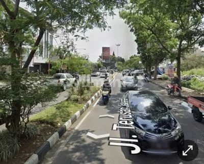 Land Main Road Jakarta Extension Strategic Location for Business