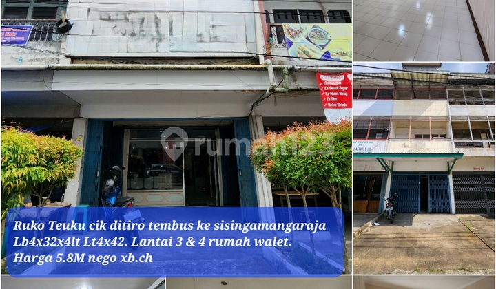 Shop house on Jl Teuku Cik Di Tiro
Ready to use 1