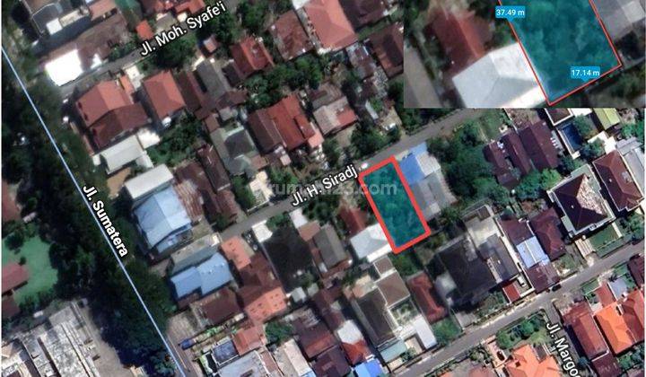 Tanah Siradj siap bangun rumah mewah butuh jual Cepat 1