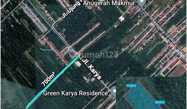 Tanah Karya parit keramat siap bangun lebar 120x366 1