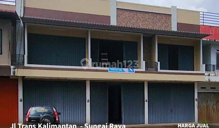 Ruko Transkalimantan Plong 3 unit Jual Cepat 1