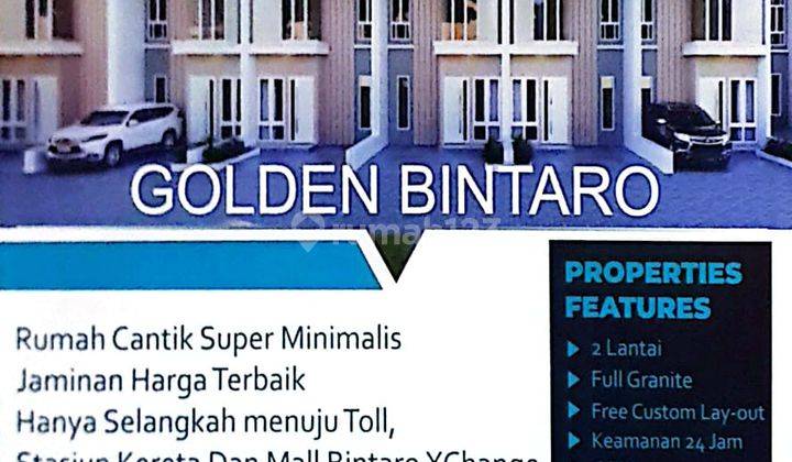 Dapatkan Promo Cluster Golden Bintaro Dari Harga 750juta Jadi 650 Juta Saja  1