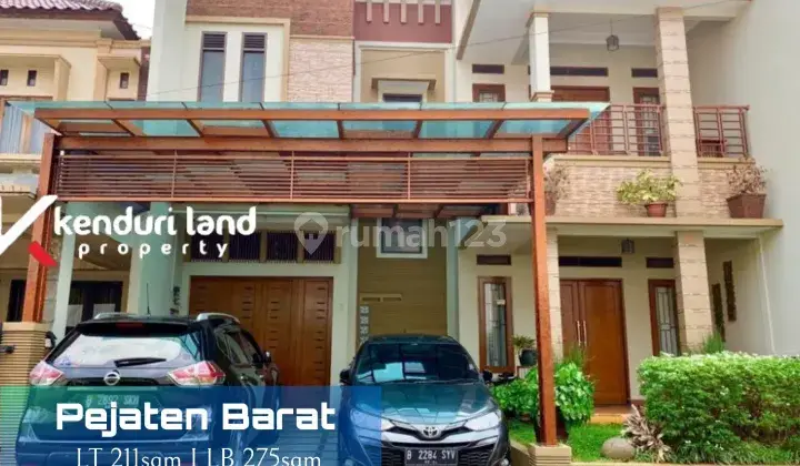 Rumah Mewah Murah Dalam Townhouse Pejaten Barat 1