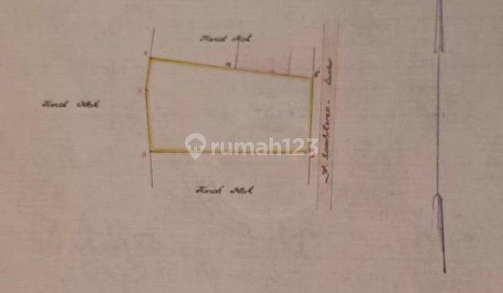 Tanah Kavling Raya Jelidro Lokasi Strategis. Surabaya Barat.  1