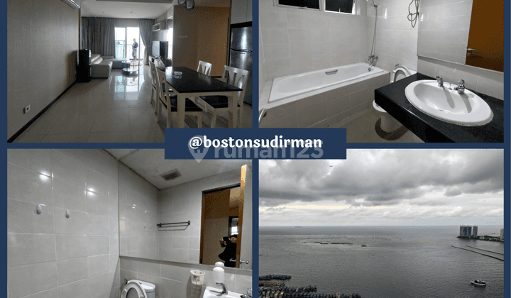 Sewa Apartemen Green Bay Pluit 3 Bedroom 118 m2 Fullfurnished Sea View  1