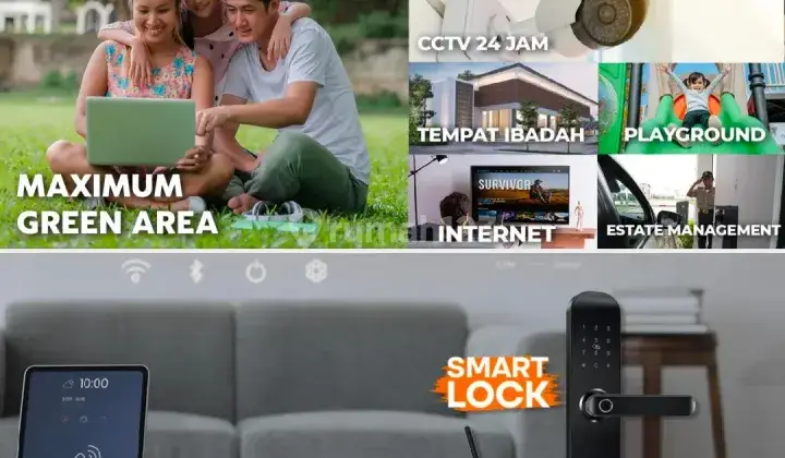 Rumah Dengan Konsep Minimalis Moderent Strategis 4