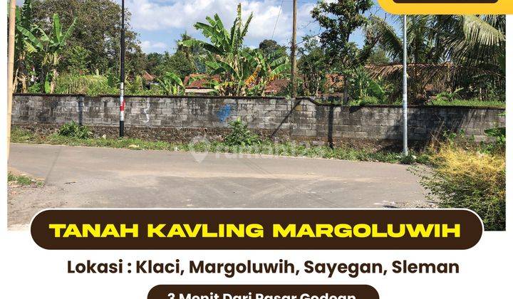 Promo Tanah Kavling Dekat Pasar Godean Harga Mulai 2 Jtan 1