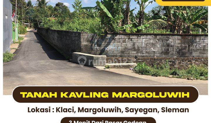 Promo Tanah Kavling Dekat Pasar Godean Harga Mulai 2 Jtan 2