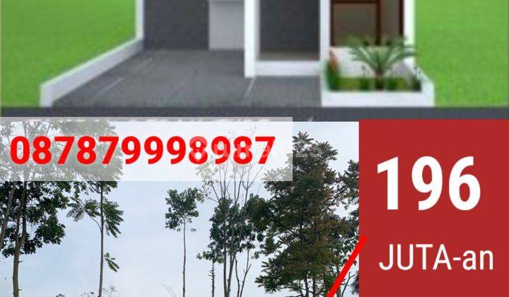 200Jtan - RUMAH 2 KAMAR - KPR TANPA BANK - CIBIRU WETAN 2