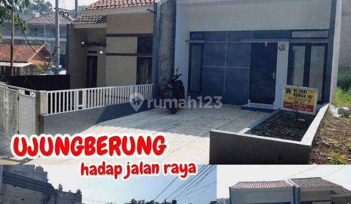 Rumah Hadap Jalan Umum Paling Murah Se-Ujungberung Bandung  1