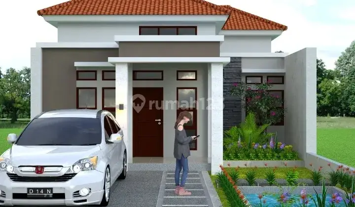 Rumah Modern harga Lebih hemat (tanah lebih luas) 1