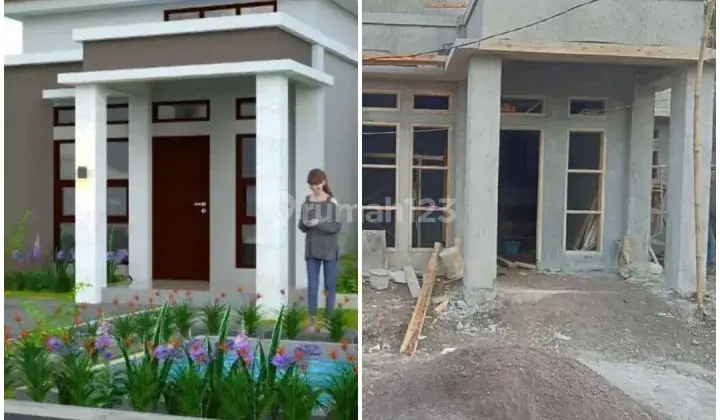 Rumah Modern harga Lebih hemat (tanah lebih luas) 3