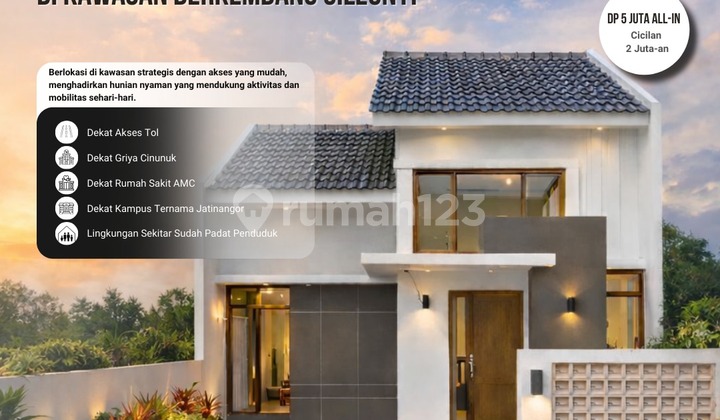 Rumah Murah Dekat ke Pintu Tol Cileunyi