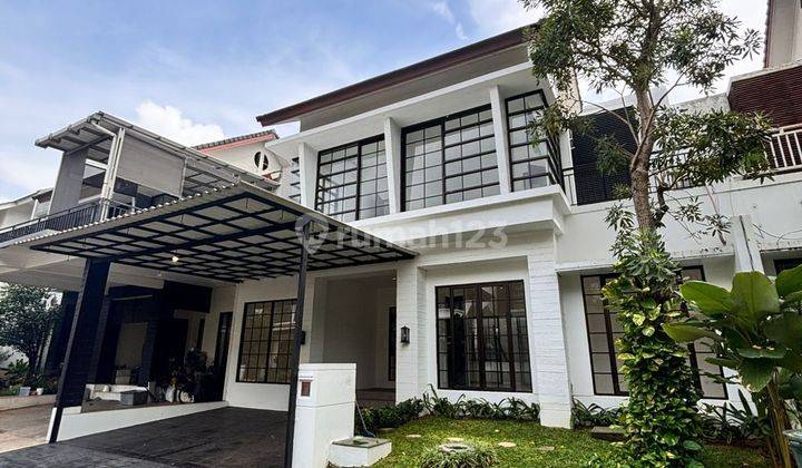 Rumah Furnish Sudah Renov Siap Huni Bisa Kpr Di Emerald Bintaro  1