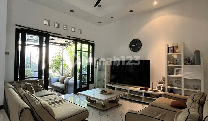 Asri House with Back Garden Available for KPR in DPR Complex Pondok Ranji 2