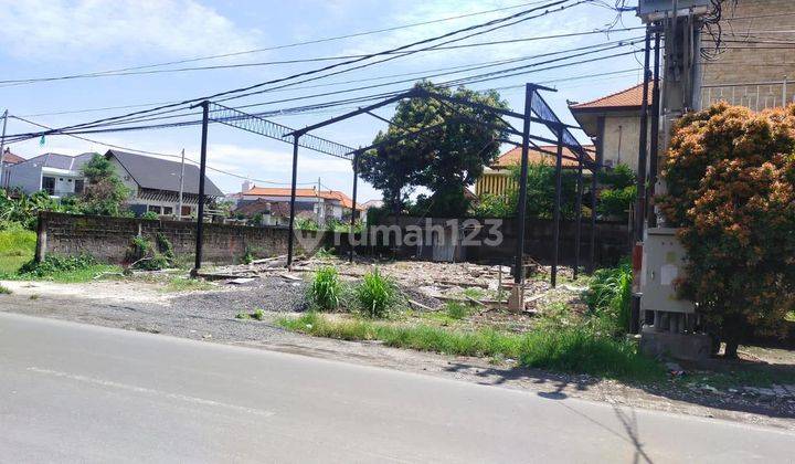 Lahan Jalan Utama Tukad Badung Renon Denpasar