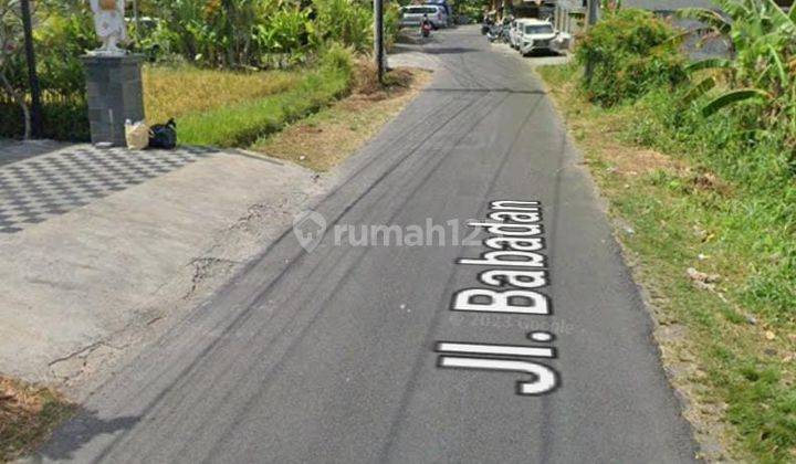 Tanah Jl Babadan Pantai Lima Pererenan Canggu 1